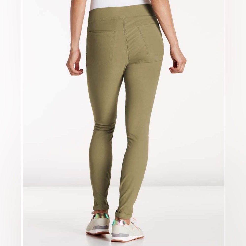 Toad&Co Olive Green Flextime Skinny Pant - Picture 4 of 5